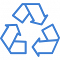 Recycle logo - containers for change cairns